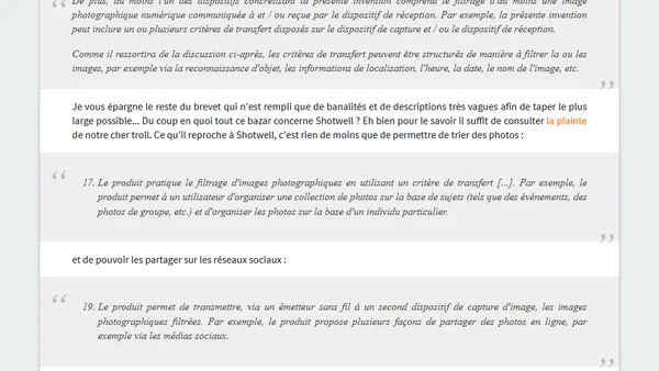 La Fondation GNOME attaquée par un patent troll