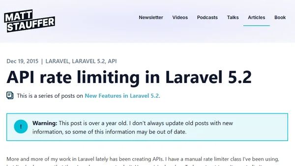 API rate limiting in Laravel 5.2
