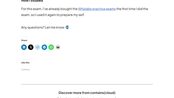 AWS Certified DevOps Engineer Professional: My exam experience