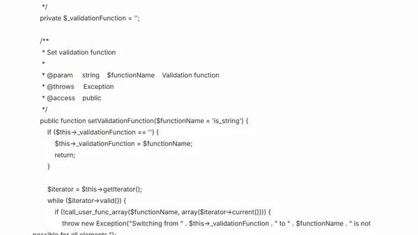 Generic arrays in PHP