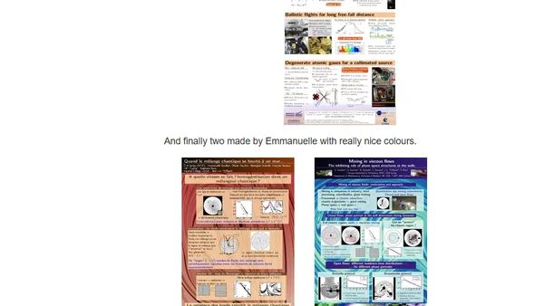 Making posters for scientific conferences