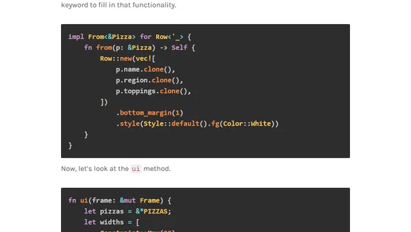 Output CSV Results to Console Table in Rust
