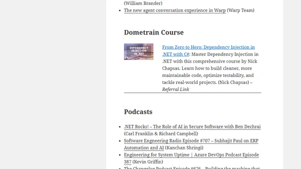 Dew Drop – February 12, 2026 (#4603)