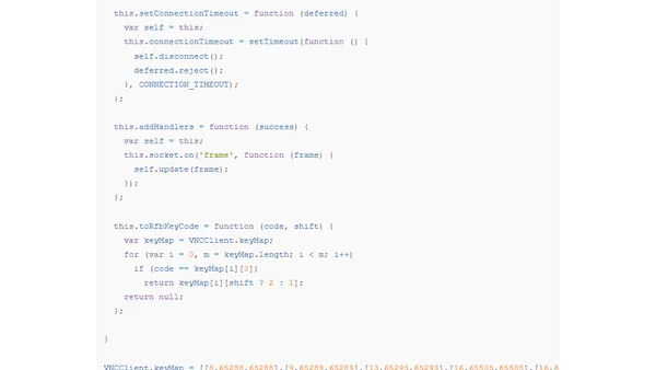 Remote Desktop Client with AngularJS and Yeoman