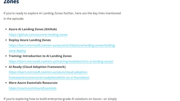 Build Smarter with Azure AI Landing Zones: Your Blueprint for Scalable, Secure AI Solutions