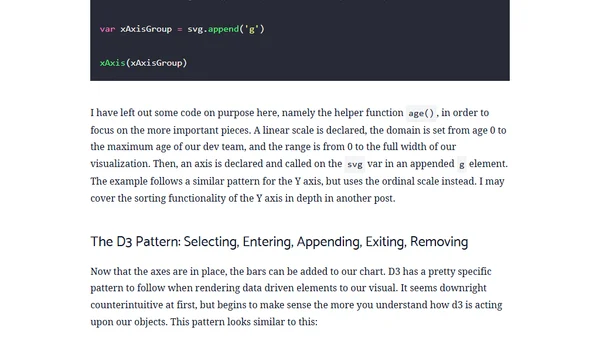 Intro to D3.js and Data Visualization