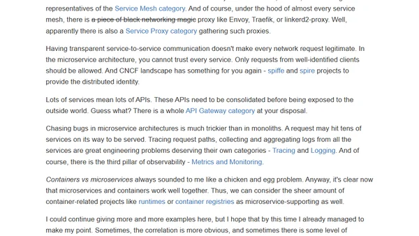 Making sense out of Cloud Native buzz