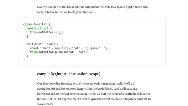 Writing a lisp compiler from scratch in JavaScript: 3. LLVM