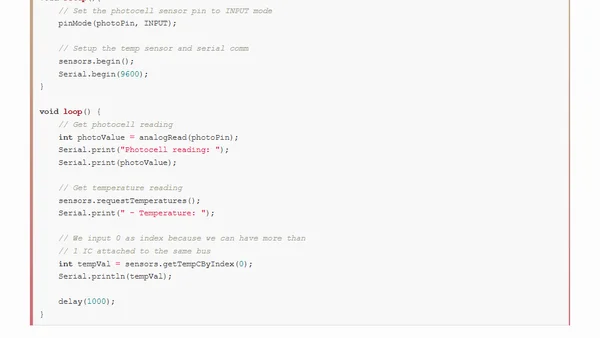 :herb: Greenhouse Part 2: Measuring Temperature & Light Intensity