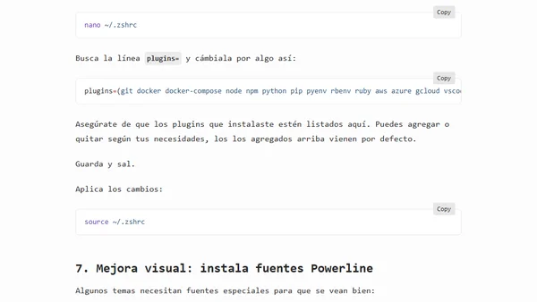 Cómo instalar y configurar Oh My Zsh en Ubuntu