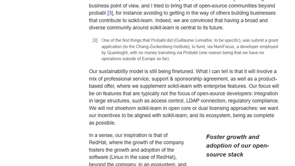 Promoting open-source, from inria to :probabl.