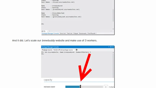 Working with Windows Azure command line tools from within Visual Studio
