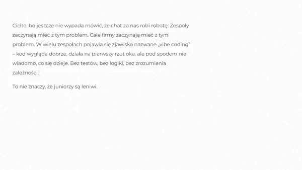 Chyba masz Chat zamiast mózgu…  czy AI psuje programistów?