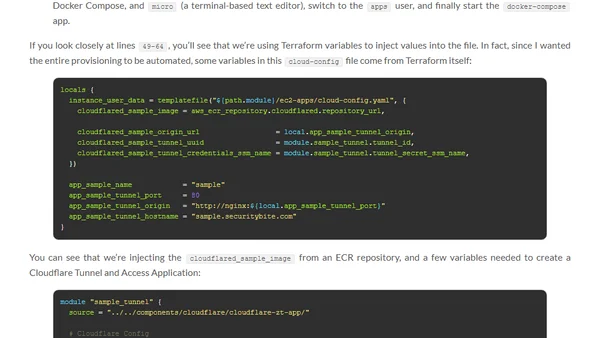 Building an AppRunner on EC2 with Cloudflare Zero Trust Access
