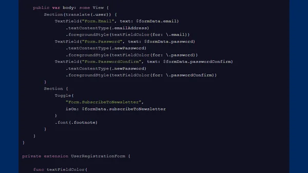 Power-Up SwiftUI Form Validation with Key Paths