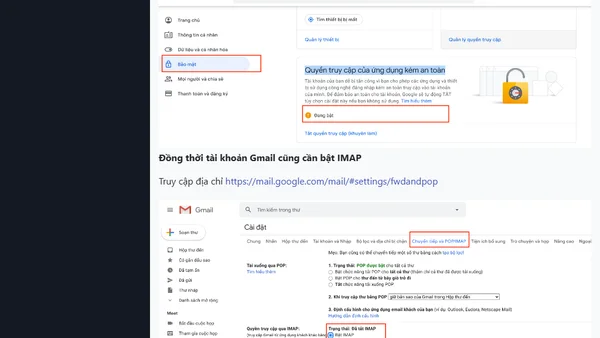 (ASP.NET Core) Gửi Mail trong ứng dụng Web Asp.net