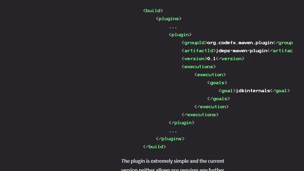 First Release of JDeps Maven Plugin
