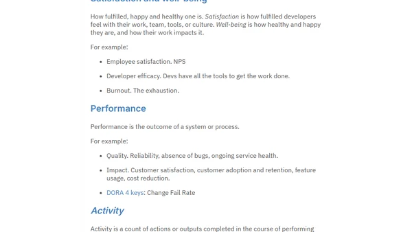 SPACE - The Meta-Framework to Measure Developer Productivity