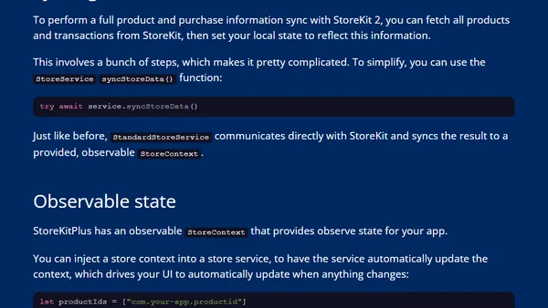 Introducing StoreKitPlus