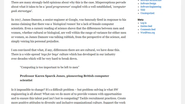 Women in Computing