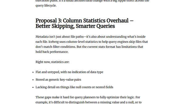 The State of Apache Iceberg v4 - October 2025 Edition