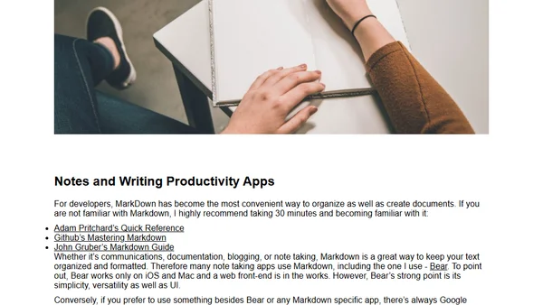 Productivity Apps for Developers (and Everyone Else)