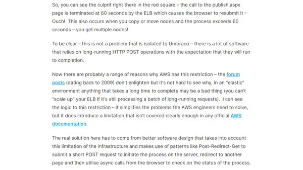 Gone in 60 Seconds - Cloud Load Balancing Timeouts