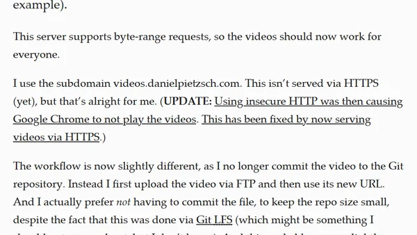 📄 Fixing video sharing
