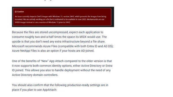 Microsoft App Attach’s features