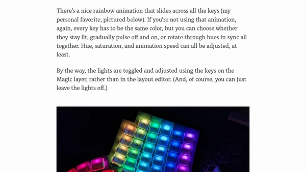 First impressions of the MoErgo Glove80 ergonomic keyboard