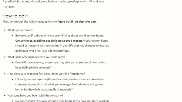 Working from home: Are you doing it right?