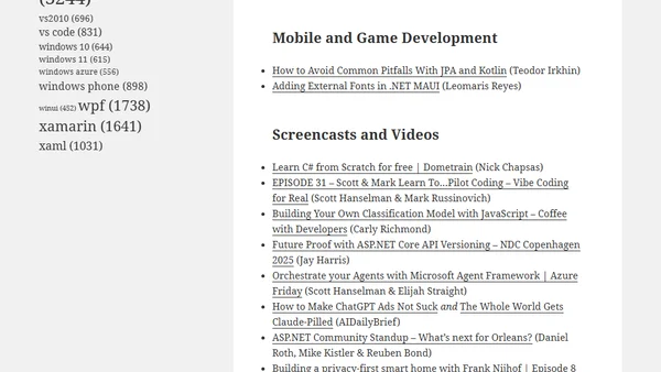 Dew Drop – January 21, 2026 (#4587)