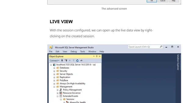 Getting to know SQL Server Extended Events