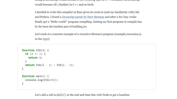 Compiling dynamic programming languages
