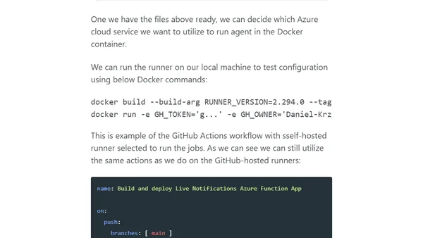 DevSecOps on Azure - part6: Deploy securely to Azure resources in the Virtual Network