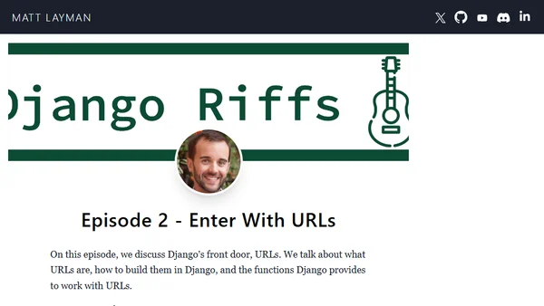 Episode 2 - Enter With URLs