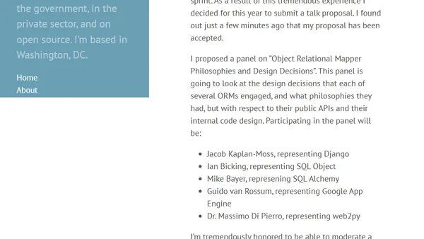 PyCon '09, Here I come!