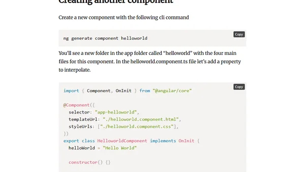 Intro to Angular 9 Tutorial