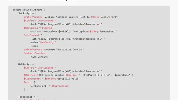 Install Jenkins using DSC – Part 2