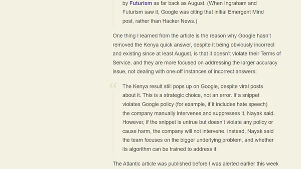 Emergent Mind in The Atlantic