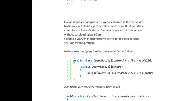 ServiceStack: a basic paging and sorting implementation