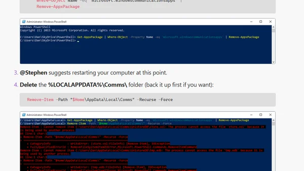 Your account settings are out of date in Windows 10 Universal Mail App