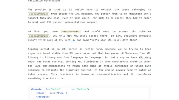 SAML is insecure by design