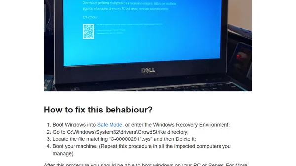CrowdStrike workaround to bypass BSOD boot loop