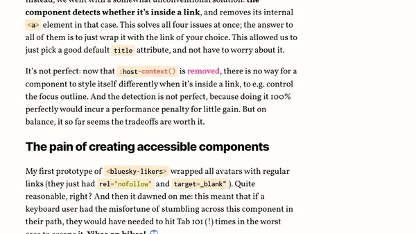 Bluesky Likes Web Components