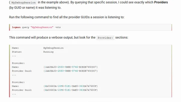 Debugging ETW Event Drops in High-Throughput Applications