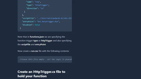 Run a Precompiled .NET Core Azure Function in a Container