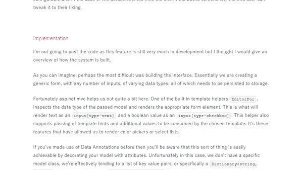 A look at the new fabrik theme system