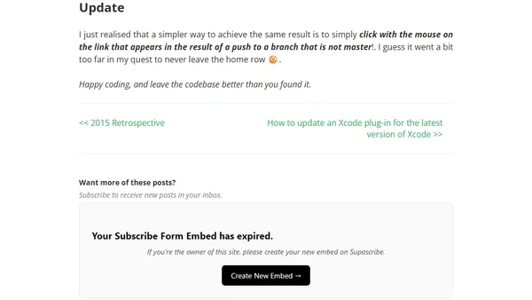 Opening a PR to Bitbucket from the terminal