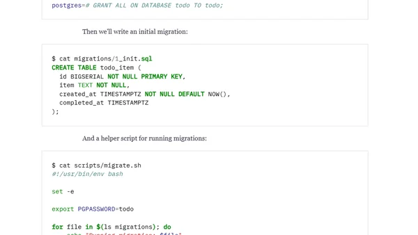 A minimal REST API in Java